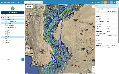 Sindh Irrigation Department GIS/RS Portal